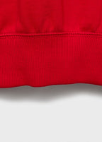 Sudadera De Algodón Cuello Redondo - Red