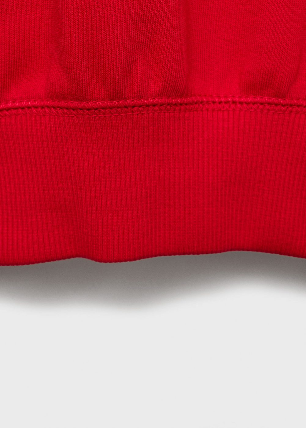 Sudadera De Algodón Cuello Redondo - Red