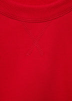 Sudadera De Algodón Cuello Redondo - Red