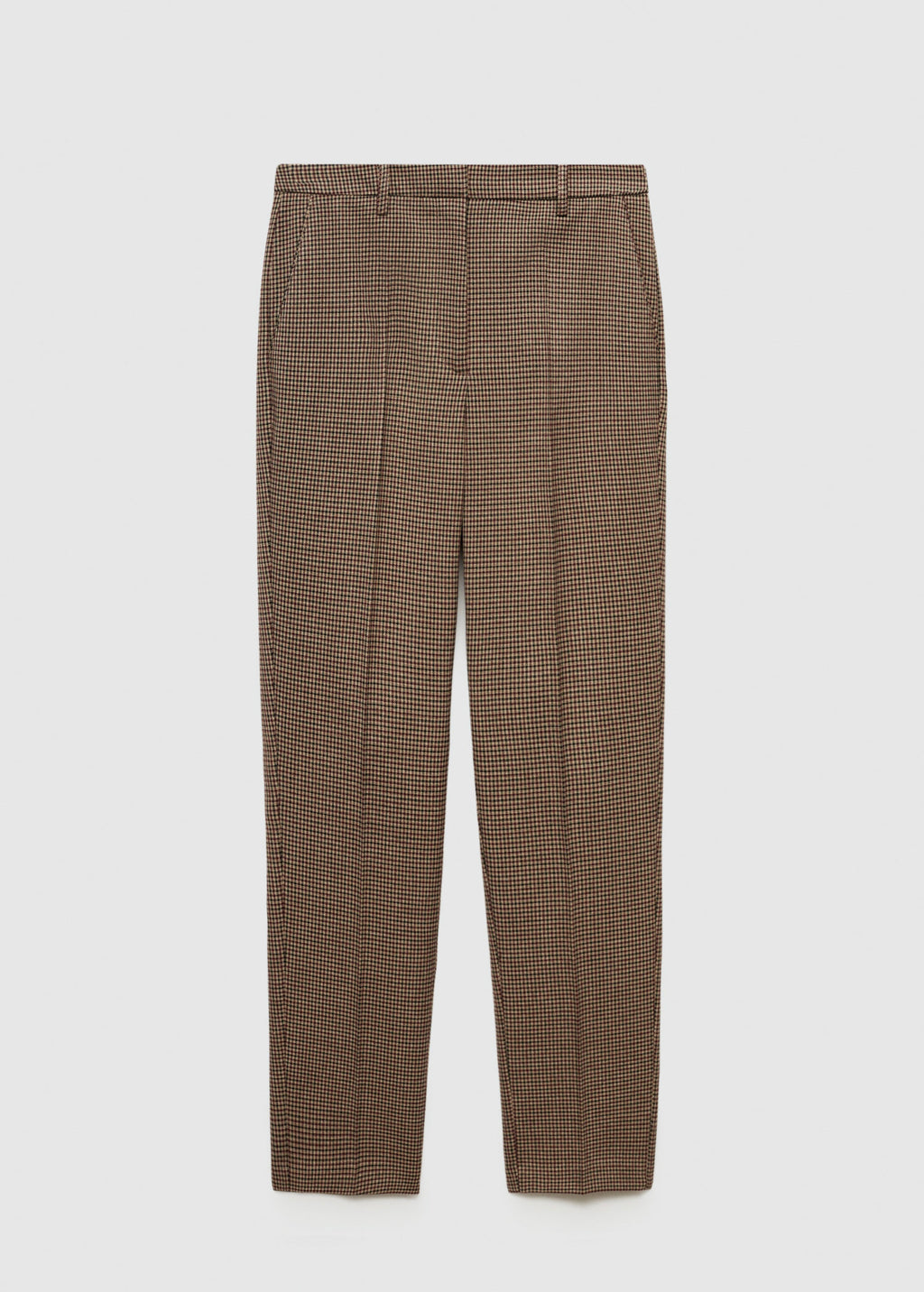 Pantalon Skinny Taille Normale - Marron