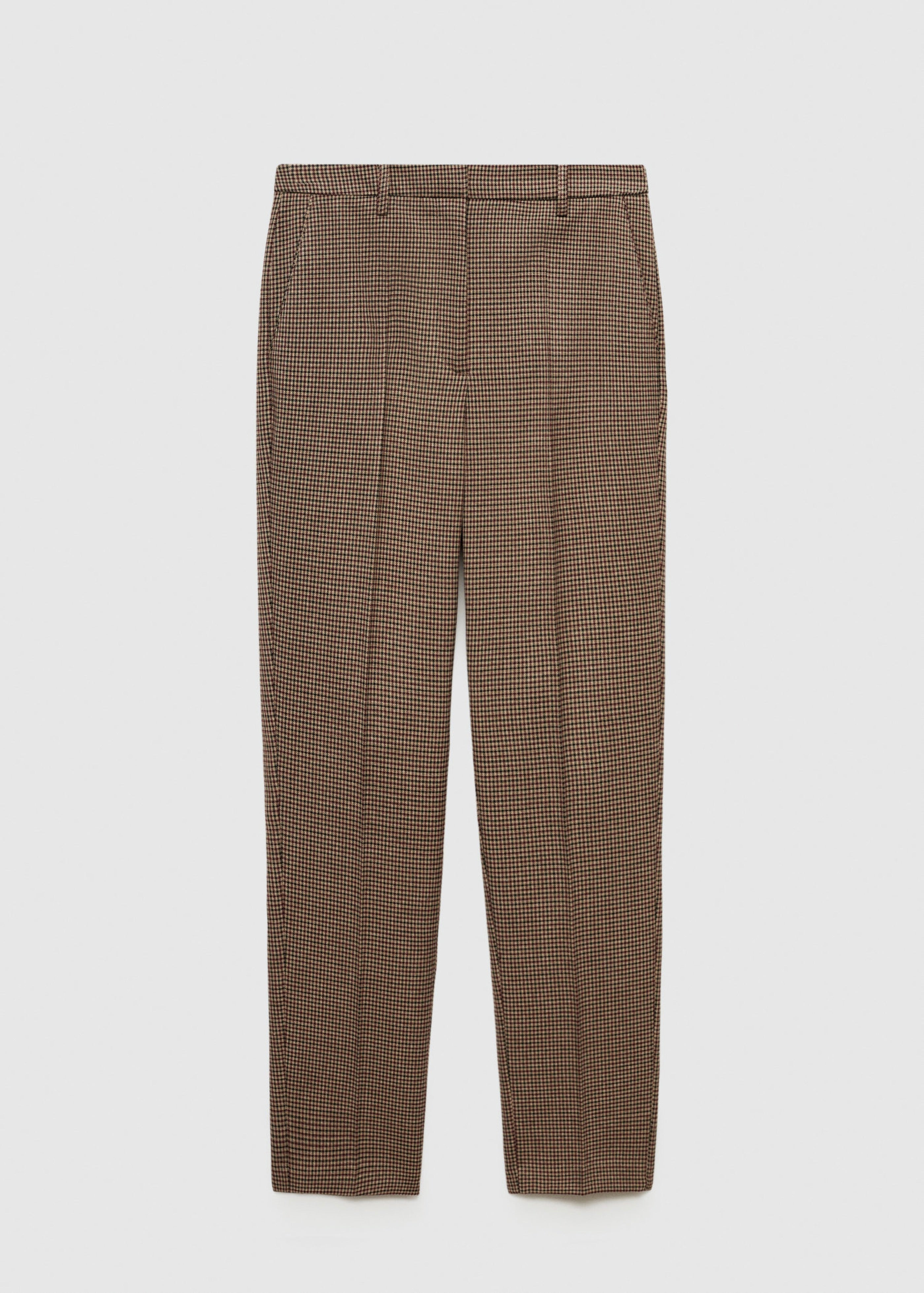 Pantalon Skinny Taille Normale - Marron