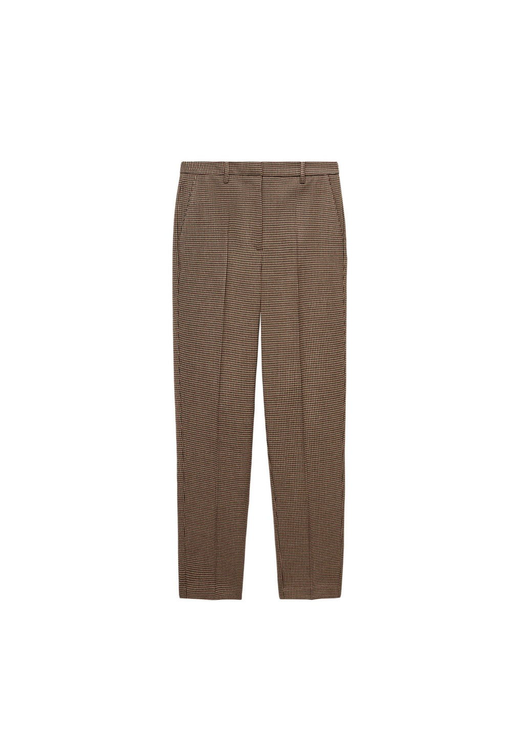 Pantalon Skinny Taille Normale - Marron