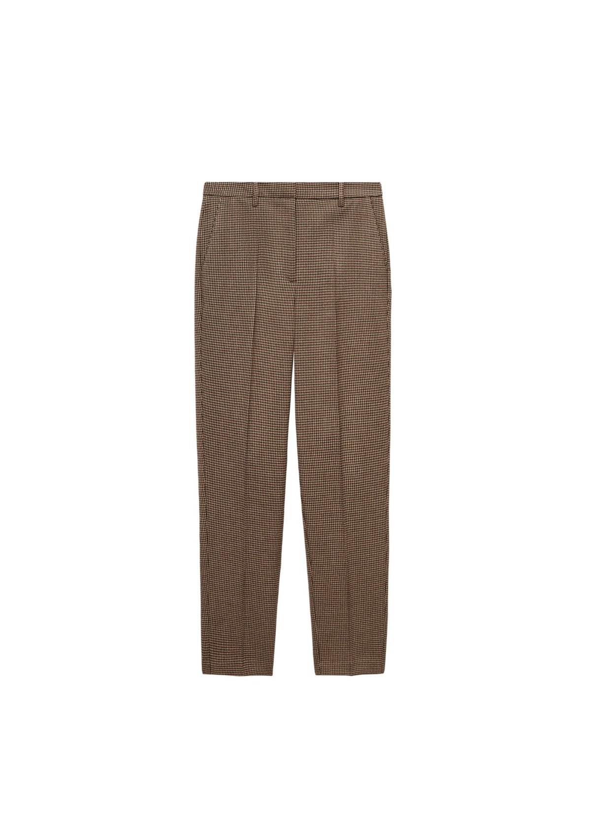 Pantalon Skinny Taille Normale - Marron