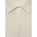 Camisa de punto de lúrex - Plata