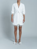 Vestido corto Jax - Blanco