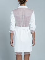 Vestido corto Jax - Blanco