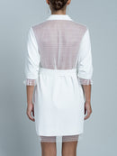 Jax Short Dress - Blanc