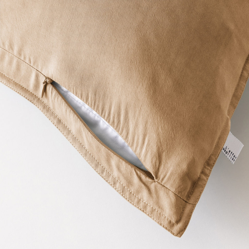 Funda de Almohada - Lyocell Lisa - Lysandre - Camel