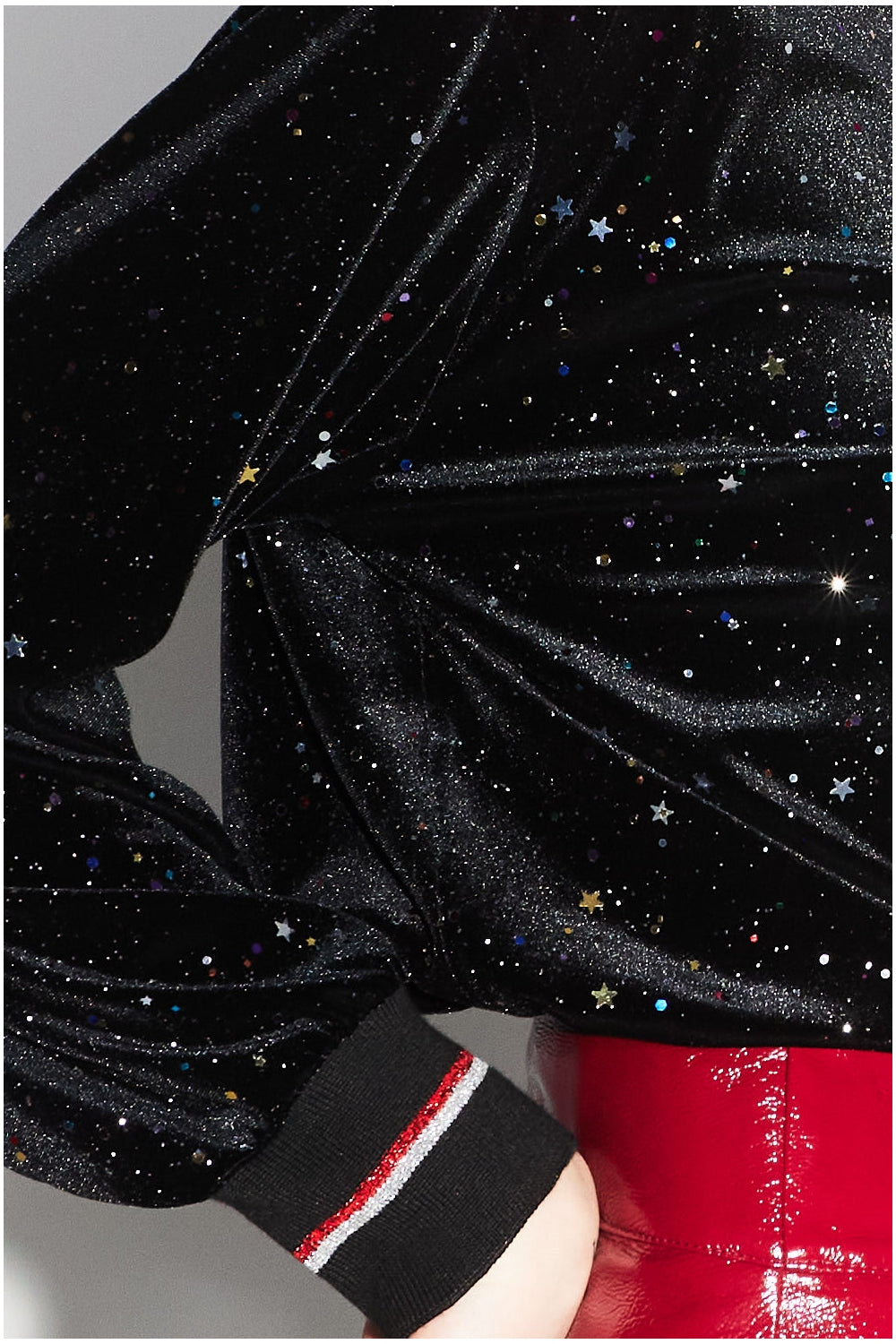 Sudadera Cosmic de Terciopelo Mila