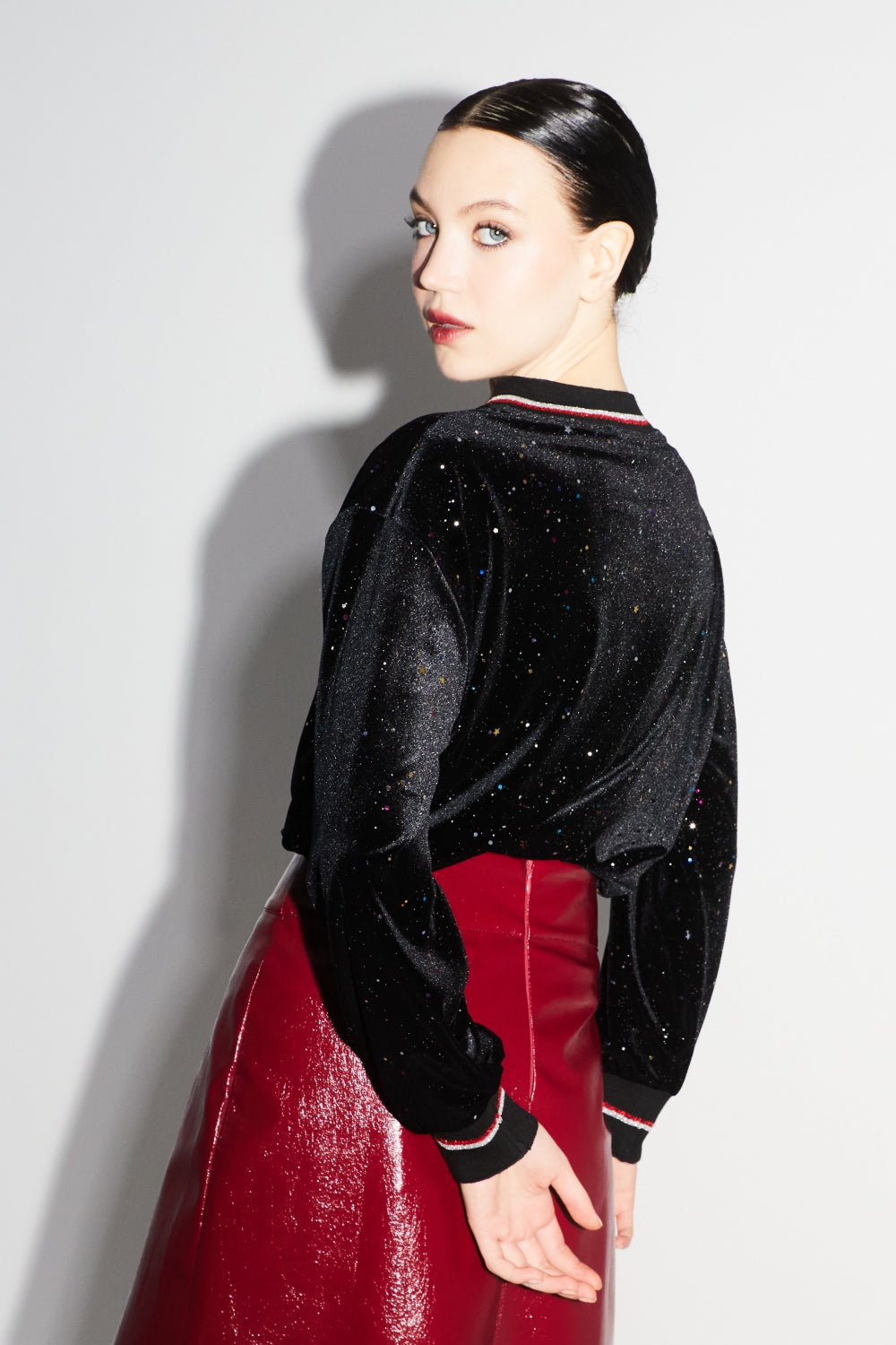 Sudadera Cosmic de Terciopelo Mila