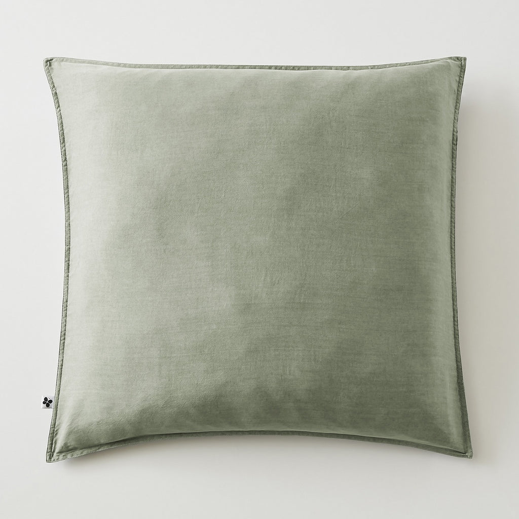 Lysandre - Funda de almohada - Lyocell liso - Tomillo