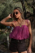 Body Top Elya - Framboise
