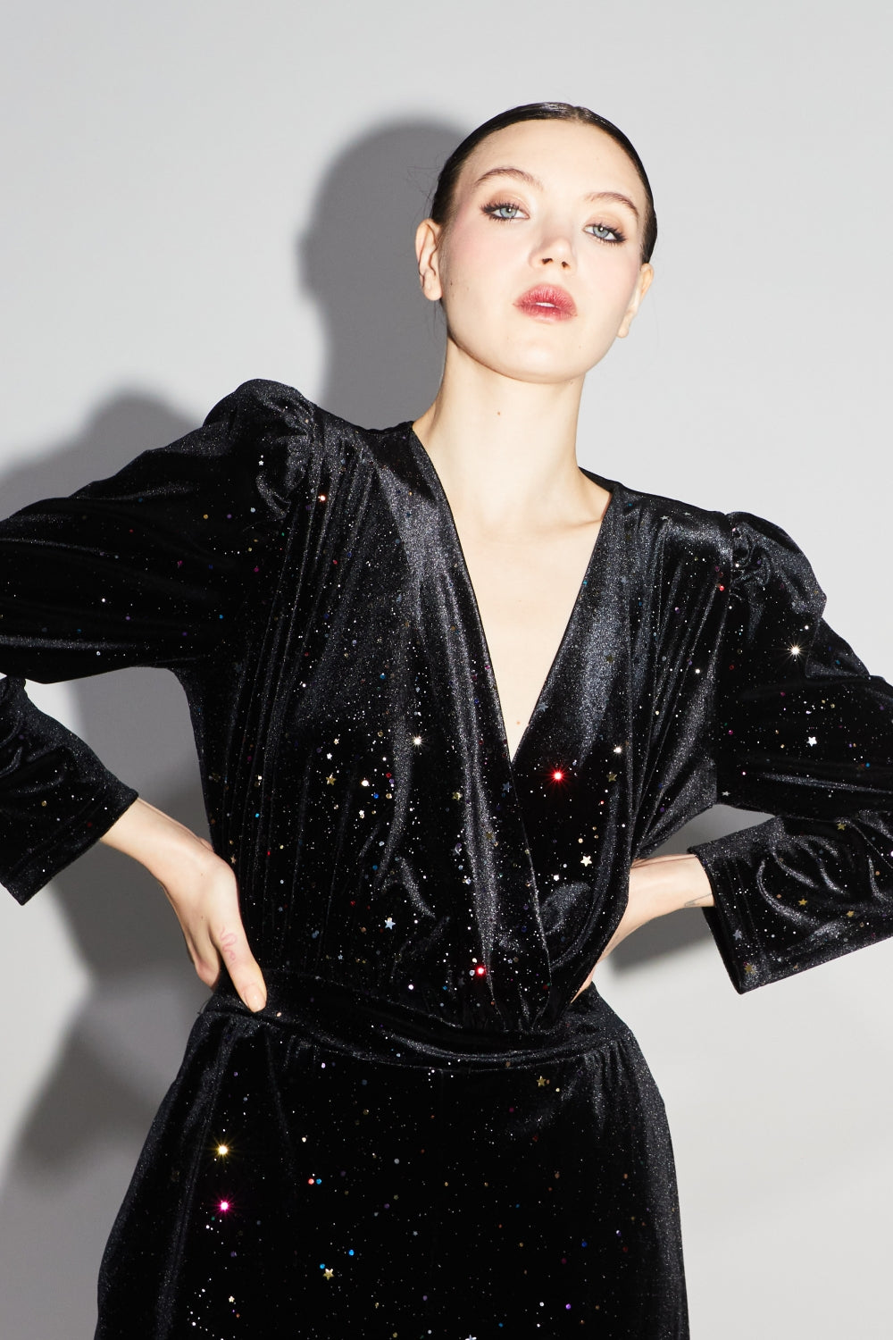 La Jumpsuit Alma Velours Cosmic