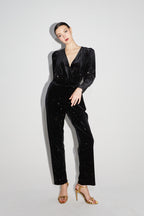 La Jumpsuit Alma Velours Cosmic