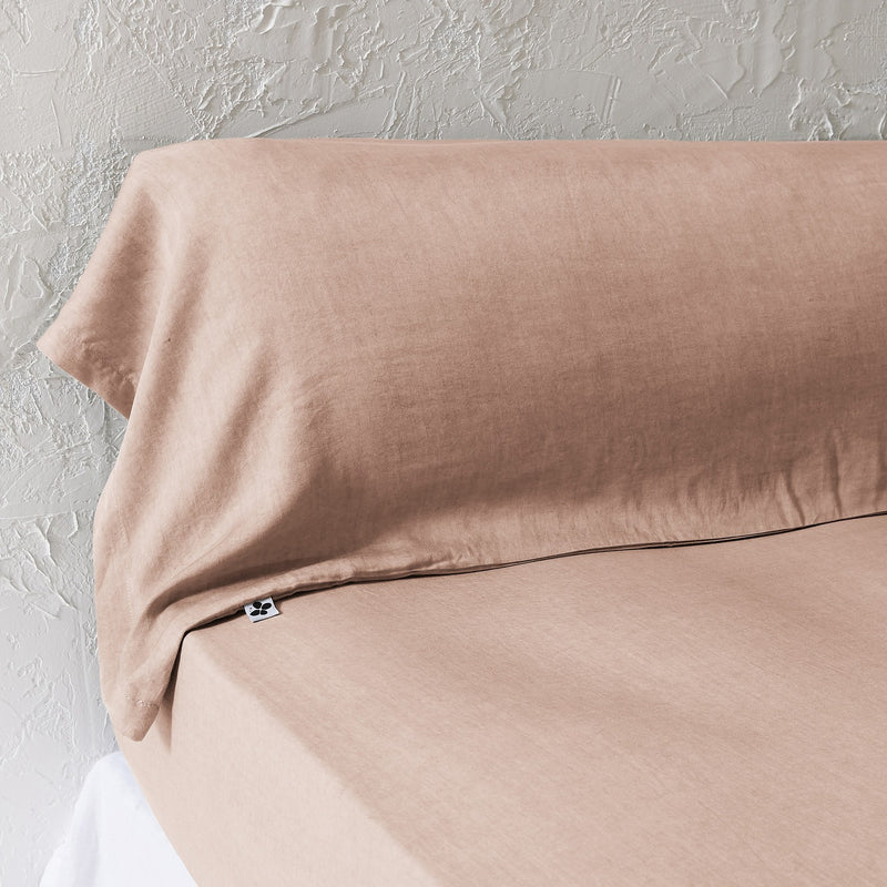 Taie De Traversin - Lyocell Uni - Lysandre - Blush