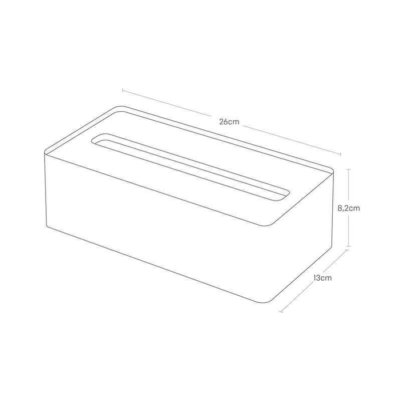 Caja de pañuelos - Rin - Blanco