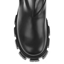 Bottes - Prada Monolith Leather Ankle  - Black