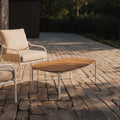 Luca - Table Basse De Jardin - Acacia - Naturel