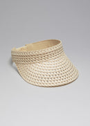Cap La Viva Straw Visor - Beige - Women