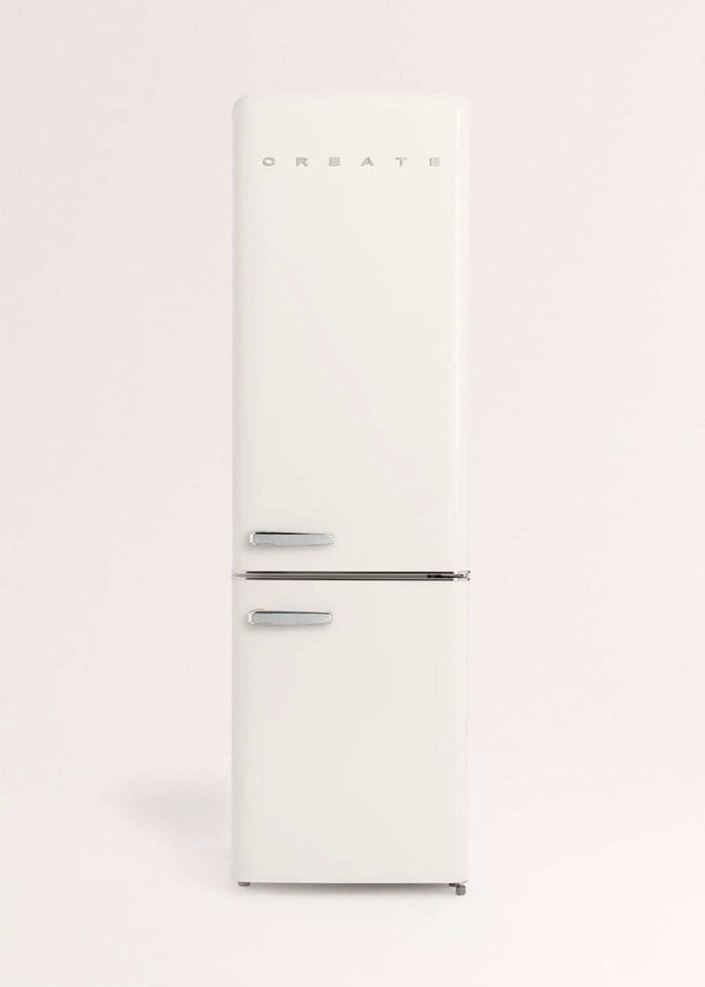 Fridge Stylance 244L - Frigorífico Combi Estilo Retro - Blanco Roto