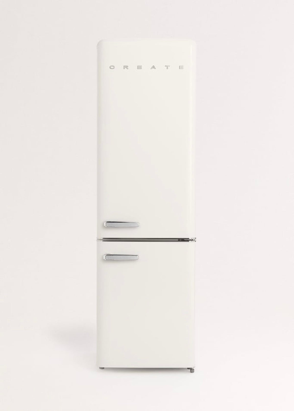 Fridge Stylance 244L - Frigorífico Combi Estilo Retro - Blanco Roto