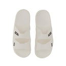 Gcds Rubber Logo Flats Sandals - White - Man