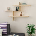 Leo - Estantería de Pared - Oak