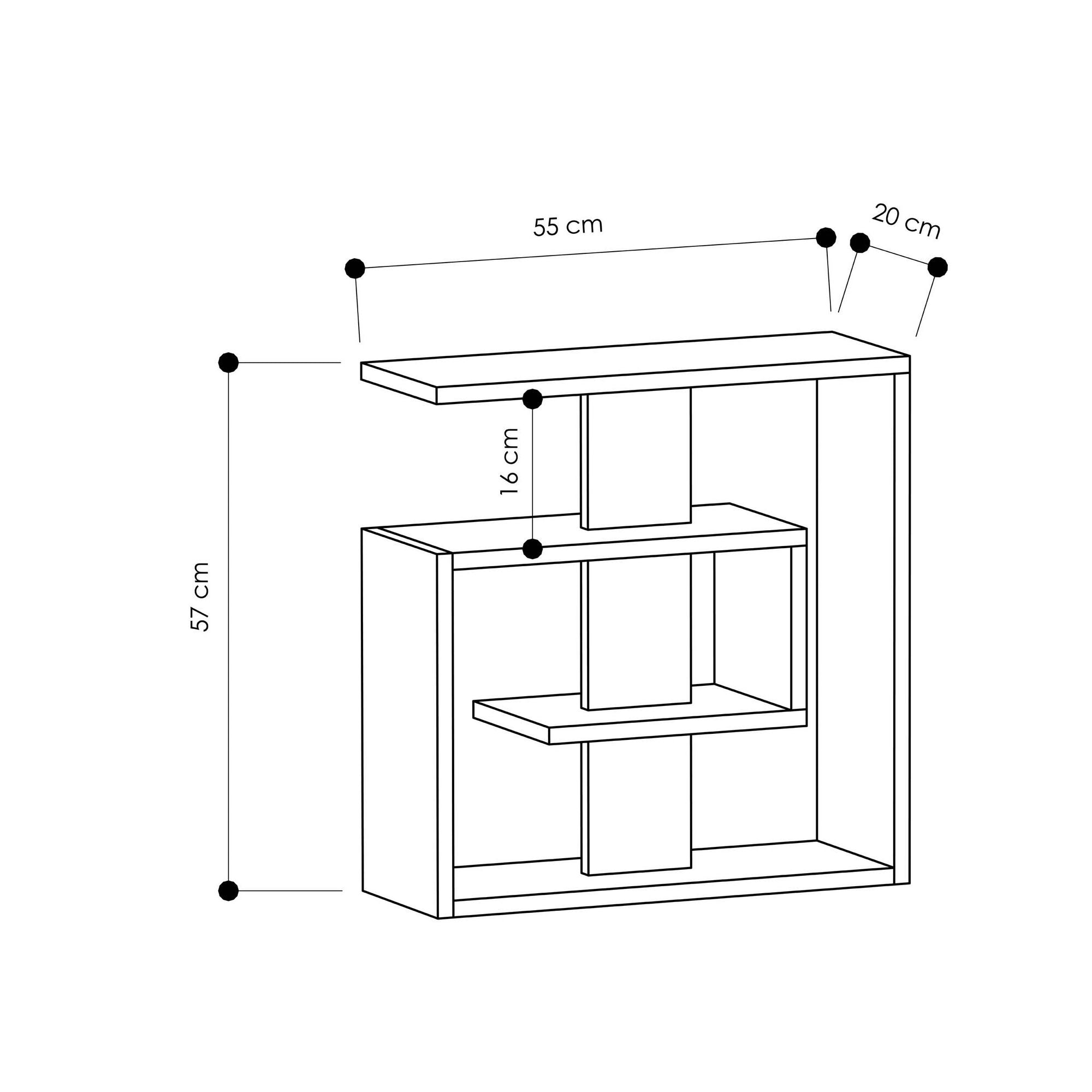 Saly - Side Table - White
