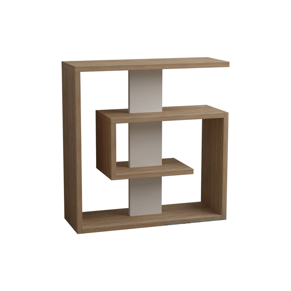 Saly - Side Table - Sonoma Oak/White