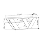 Pipralla - TV Stand - White