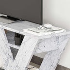Pipralla - Mueble de TV - Mármol Carrara