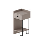 Sirius Left - Bedside Table - Mocha