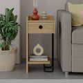 Sirius Left - Nightstand - Oak V2
