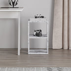 Lonie - Table de Chevet - Marbre Carrara