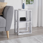 Lonie - Table de Chevet - Marbre Carrara