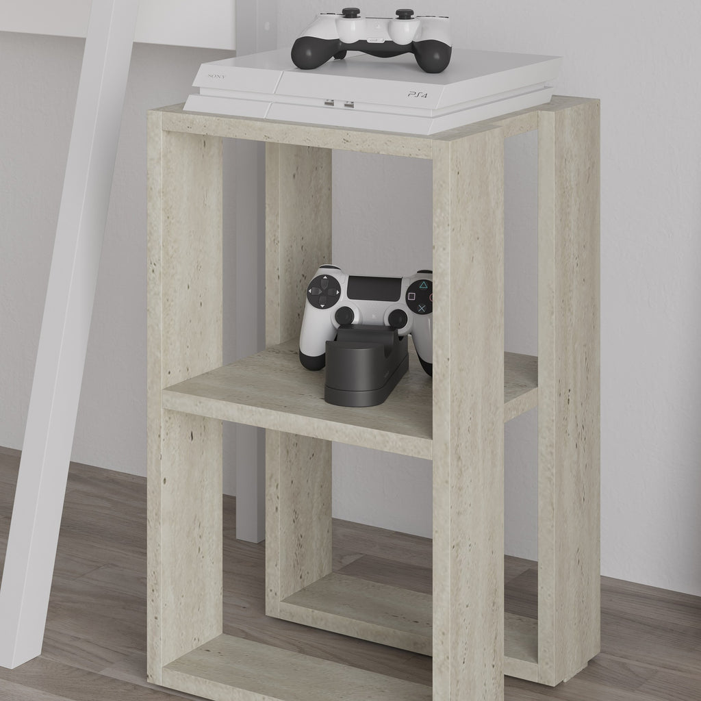 Lonie - Bedside Table - Travertine