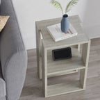 Lonie - Bedside Table - Travertine