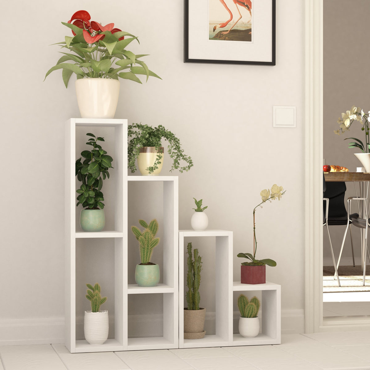 Sule - Bookcase - White