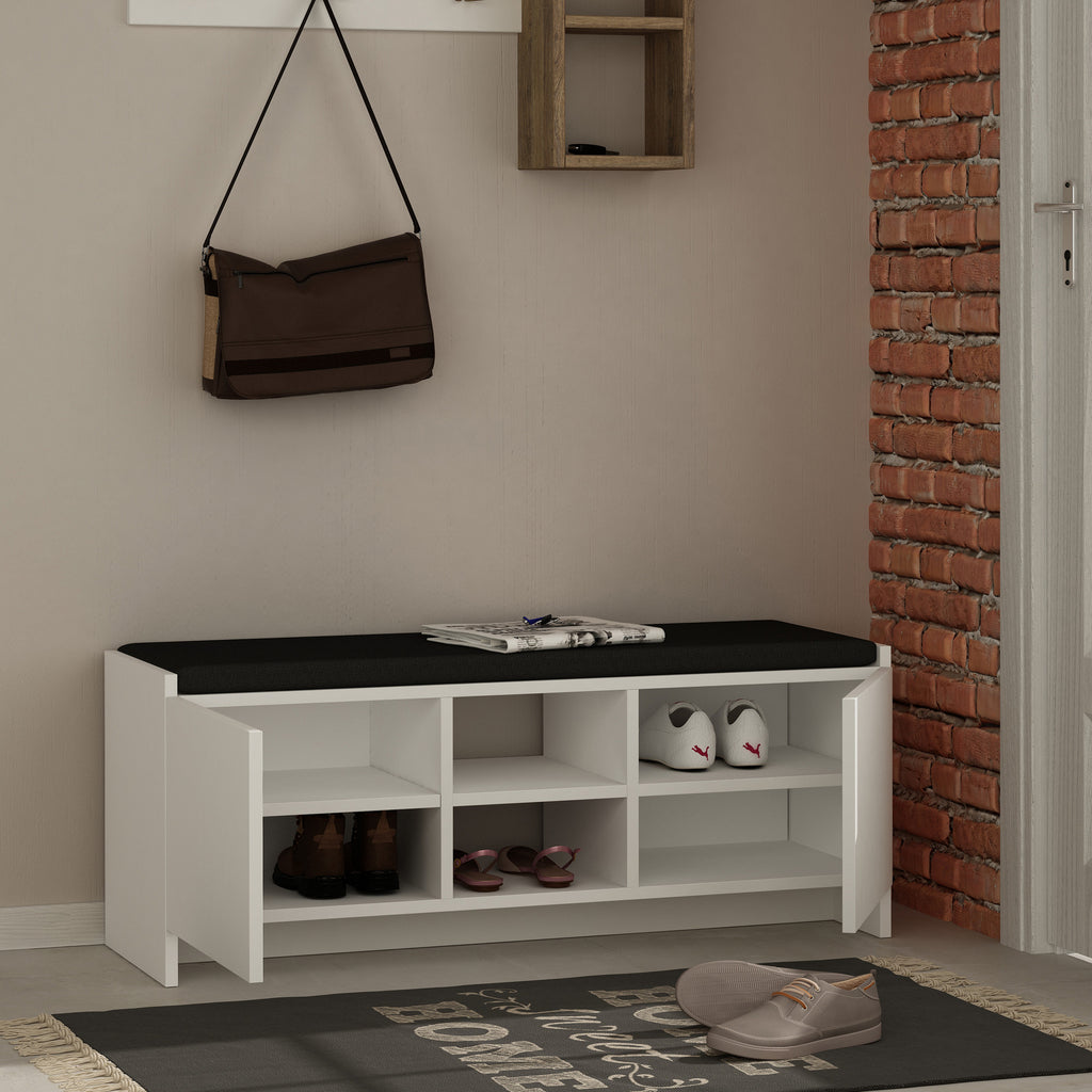 Zulla - Shoe Cabinet - White