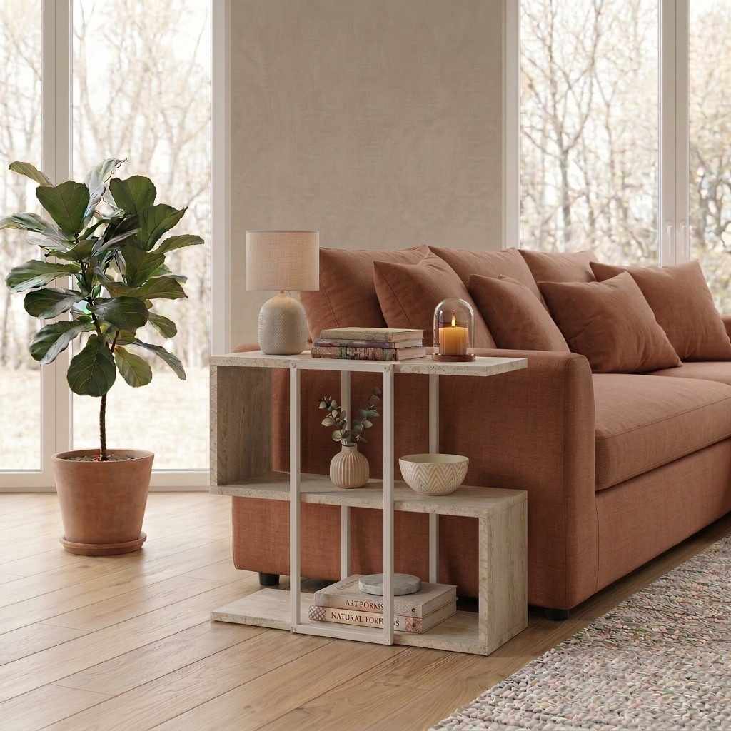 Tables D'Appoint Homia - Travertin