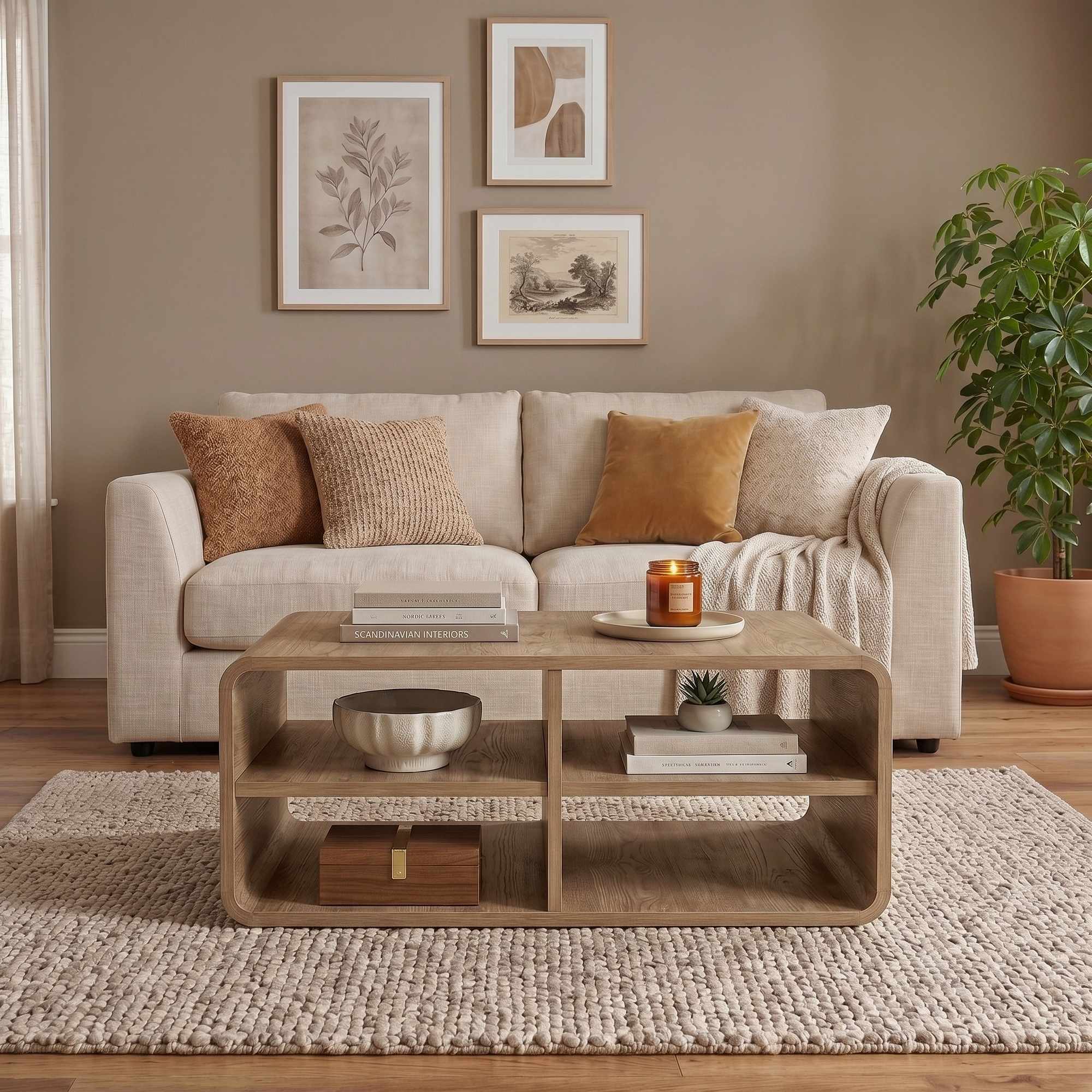 Tables Basses Rovel - Naturel