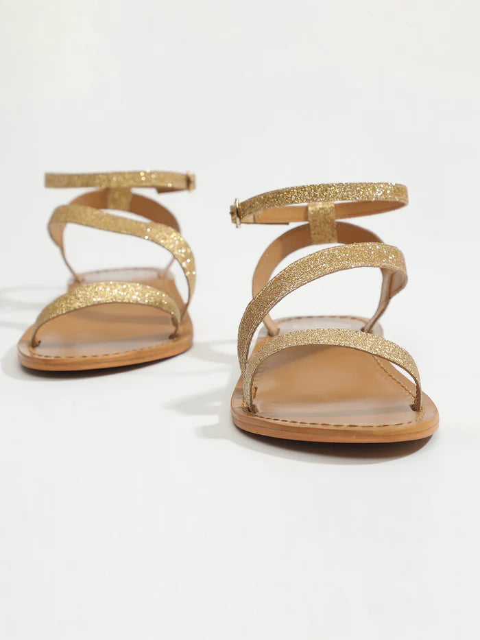 Sandalias Xigala - Gold Glitter