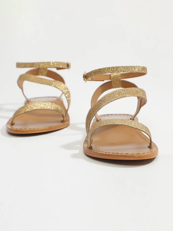 Xigala Sandals - Gold Glitter