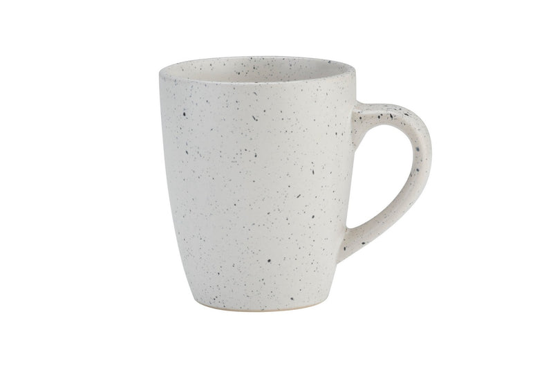 Lot De 6 Tasses En Grès - Punto - Blanc - 35Cl