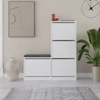 Dude - Shoe Cabinet - White