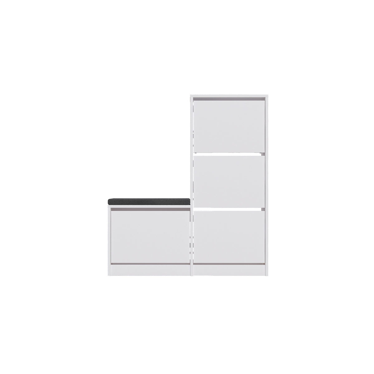 Dude - Shoe Cabinet - White