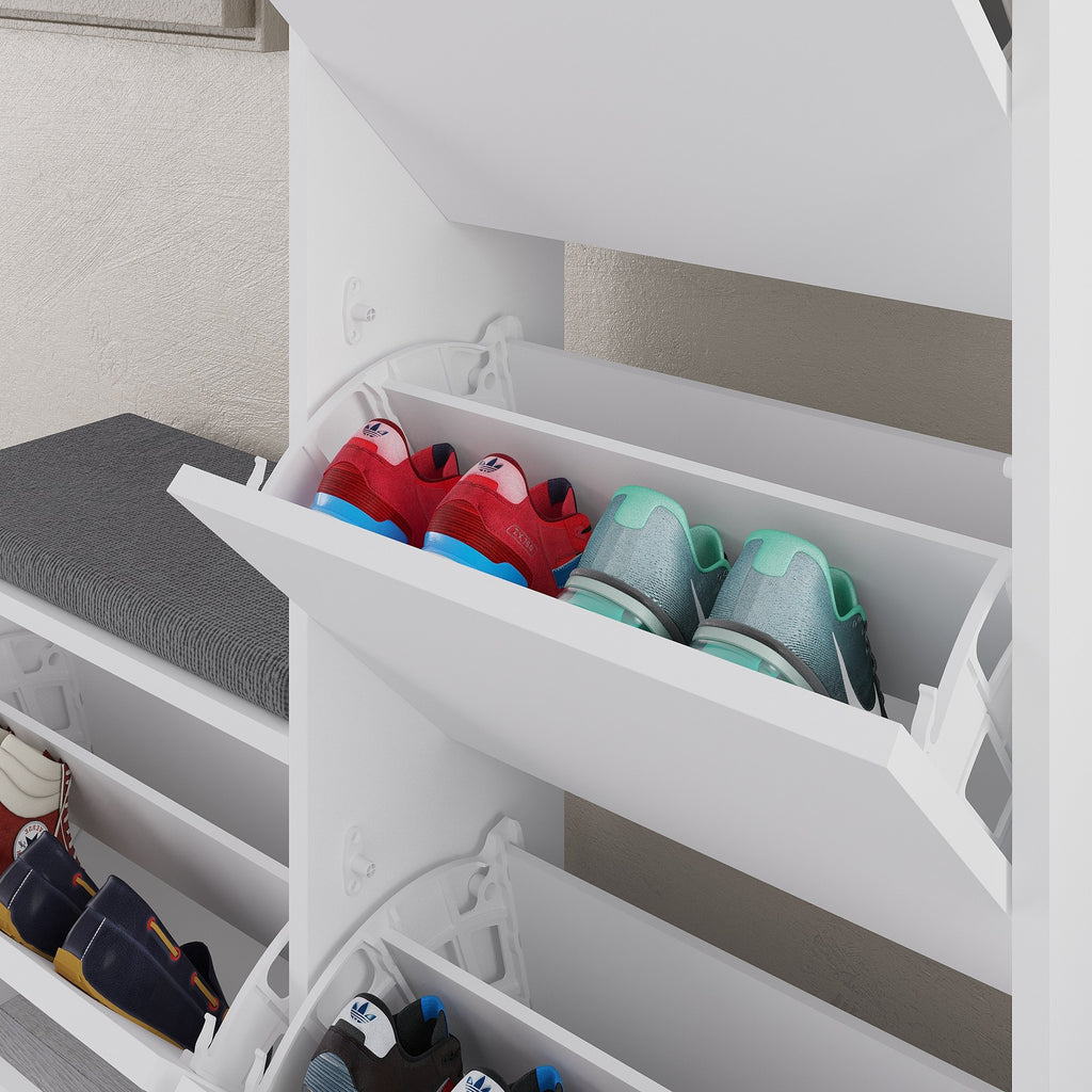 Dude - Shoe Cabinet - White