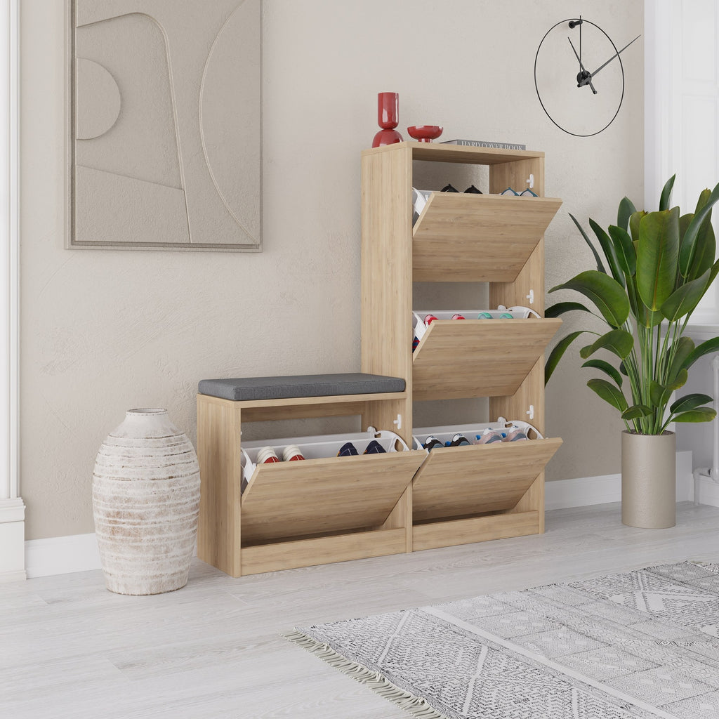 Dude - Shoe Cabinet - Oak