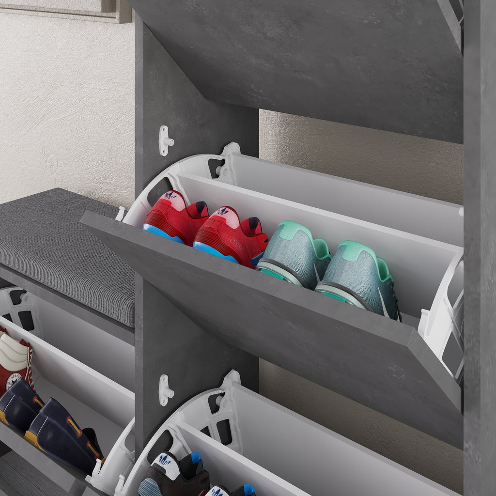 Dude - Shoe Cabinet - Grey