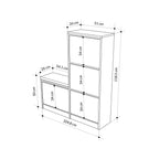 Dude - Shoe Cabinet - Grey